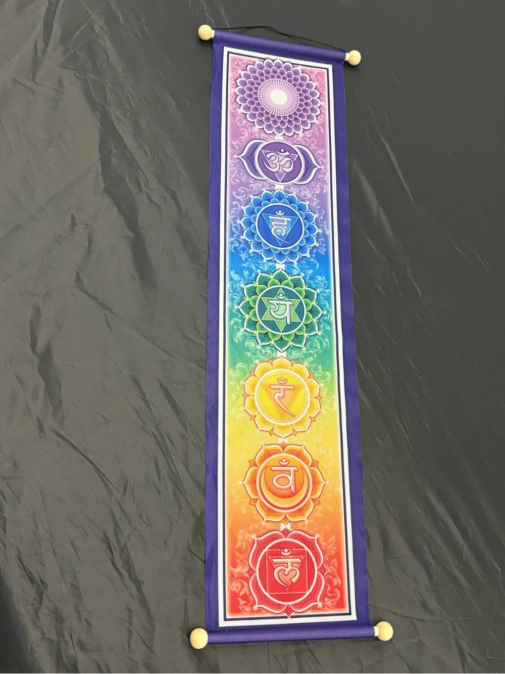 Mandala Arts Chakra Rainbow Banner